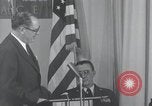 Image of NASA press conference Washington DC USA, 1959, second 34 stock footage video 65675023287