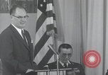 Image of NASA press conference Washington DC USA, 1959, second 39 stock footage video 65675023287