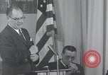 Image of NASA press conference Washington DC USA, 1959, second 43 stock footage video 65675023287