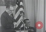 Image of NASA press conference Washington DC USA, 1959, second 49 stock footage video 65675023287