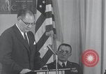 Image of NASA press conference Washington DC USA, 1959, second 54 stock footage video 65675023287
