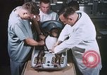 Image of Chimpanzee for spacecraft testing United States USA, 1960, second 23 stock footage video 65675023324