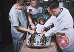 Image of Chimpanzee for spacecraft testing United States USA, 1960, second 28 stock footage video 65675023324