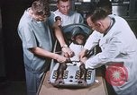 Image of Chimpanzee for spacecraft testing United States USA, 1960, second 29 stock footage video 65675023324
