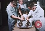 Image of Chimpanzee for spacecraft testing United States USA, 1960, second 31 stock footage video 65675023324