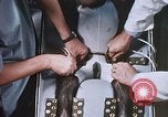 Image of Chimpanzee for spacecraft testing United States USA, 1960, second 51 stock footage video 65675023324