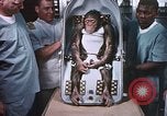 Image of Chimpanzee for spacecraft testing United States USA, 1960, second 58 stock footage video 65675023324