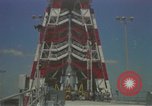 Image of Atlas Missile 3D Cape Canaveral Florida USA, 1959, second 31 stock footage video 65675023371