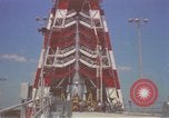 Image of Atlas Missile 3D Cape Canaveral Florida USA, 1959, second 33 stock footage video 65675023371