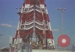Image of Atlas Missile 3D Cape Canaveral Florida USA, 1959, second 36 stock footage video 65675023371