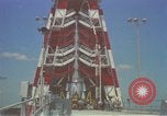 Image of Atlas Missile 3D Cape Canaveral Florida USA, 1959, second 38 stock footage video 65675023371