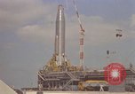 Image of Atlas Missile 3D Cape Canaveral Florida USA, 1959, second 32 stock footage video 65675023372