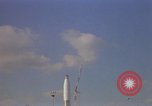 Image of Atlas Missile 3D Cape Canaveral Florida USA, 1959, second 3 stock footage video 65675023373