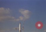 Image of Atlas Missile 3D Cape Canaveral Florida USA, 1959, second 5 stock footage video 65675023373