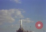 Image of Atlas Missile 3D Cape Canaveral Florida USA, 1959, second 4 stock footage video 65675023376