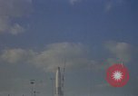 Image of Atlas Missile 3D Cape Canaveral Florida USA, 1959, second 1 stock footage video 65675023378