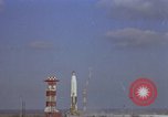 Image of Atlas Missile 3D Cape Canaveral Florida USA, 1959, second 4 stock footage video 65675023379