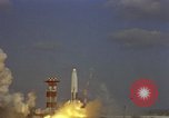 Image of Atlas Missile 3D Cape Canaveral Florida USA, 1959, second 10 stock footage video 65675023379