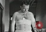 Image of Astronaut undergoes treadmill test Ohio United States USA, 1959, second 10 stock footage video 65675023387