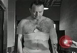 Image of Astronaut undergoes treadmill test Ohio United States USA, 1959, second 13 stock footage video 65675023387