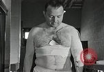 Image of Astronaut undergoes treadmill test Ohio United States USA, 1959, second 14 stock footage video 65675023387