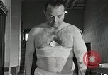 Image of Astronaut undergoes treadmill test Ohio United States USA, 1959, second 15 stock footage video 65675023387
