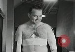 Image of Astronaut undergoes treadmill test Ohio United States USA, 1959, second 18 stock footage video 65675023387