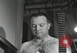 Image of Astronaut undergoes treadmill test Ohio United States USA, 1959, second 37 stock footage video 65675023387