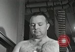 Image of Astronaut undergoes treadmill test Ohio United States USA, 1959, second 39 stock footage video 65675023387