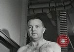 Image of Astronaut undergoes treadmill test Ohio United States USA, 1959, second 43 stock footage video 65675023387