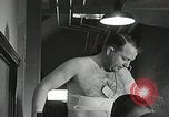 Image of Astronaut undergoes treadmill test Ohio United States USA, 1959, second 58 stock footage video 65675023387