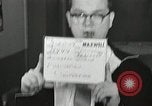 Image of Mercury Evaluation board representatives Ohio United States USA, 1959, second 24 stock footage video 65675023430