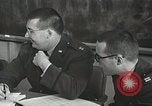 Image of Mercury Evaluation board representatives Ohio United States USA, 1959, second 28 stock footage video 65675023430