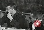 Image of Mercury Evaluation board representatives Ohio United States USA, 1959, second 36 stock footage video 65675023430