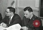 Image of Mercury Evaluation board representatives Ohio United States USA, 1959, second 42 stock footage video 65675023430