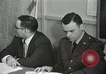 Image of Mercury Evaluation board representatives Ohio United States USA, 1959, second 46 stock footage video 65675023430