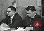 Image of Mercury Evaluation board representatives Ohio United States USA, 1959, second 48 stock footage video 65675023430