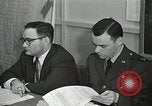 Image of Mercury Evaluation board representatives Ohio United States USA, 1959, second 49 stock footage video 65675023430