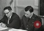 Image of Mercury Evaluation board representatives Ohio United States USA, 1959, second 55 stock footage video 65675023430