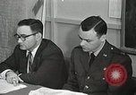 Image of Mercury Evaluation board representatives Ohio United States USA, 1959, second 60 stock footage video 65675023430