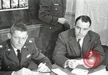 Image of Mercury Evaluation board representatives Ohio United States USA, 1959, second 62 stock footage video 65675023430