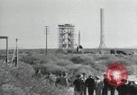 Standbild Deutsche V-2 Rakete New Mexico United States USA, 1946, aus Sekunde 19 historischem Filmmaterial Videoclip 65675023442