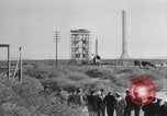 Standbild Deutsche V-2 Rakete New Mexico United States USA, 1946, aus Sekunde 21 historischem Filmmaterial Videoclip 65675023442