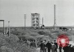 Standbild Deutsche V-2 Rakete New Mexico United States USA, 1946, aus Sekunde 22 historischem Filmmaterial Videoclip 65675023442