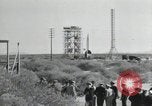 Standbild Deutsche V-2 Rakete New Mexico United States USA, 1946, aus Sekunde 24 historischem Filmmaterial Videoclip 65675023442