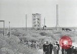 Standbild Deutsche V-2 Rakete New Mexico United States USA, 1946, aus Sekunde 27 historischem Filmmaterial Videoclip 65675023442