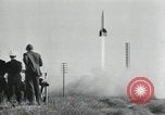 Standbild Deutsche V-2 Rakete New Mexico United States USA, 1946, aus Sekunde 35 historischem Filmmaterial Videoclip 65675023442