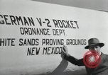 Image allemand V-2 Rocket New Mexico United States USA, 1946, de la seconde 52 séquences d'archives historiques vidéo 65675023444