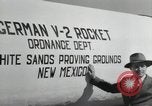 Image allemand V-2 Rocket New Mexico United States USA, 1946, de la seconde 56 séquences d'archives historiques vidéo 65675023444