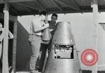 Standbild Deutsche V 2-Rakete New Mexico United States USA, 1946, aus Sekunde 54 historischem Filmmaterial Videoclip 65675023445